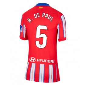 Atletico Madrid Rodrigo De Paul #5 Hemmakläder Dam 2024-25 Kortärmad